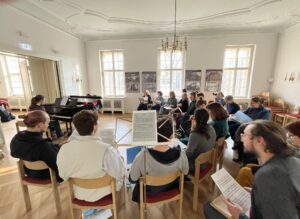 Blick in den Probenraum