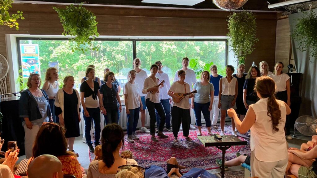 Die Vocies singen Raindrops